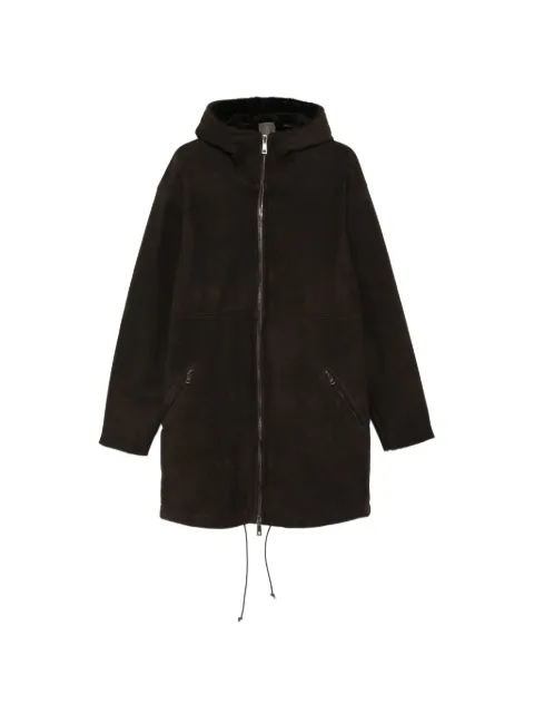 Giorgio Brato hooded shearling jacket