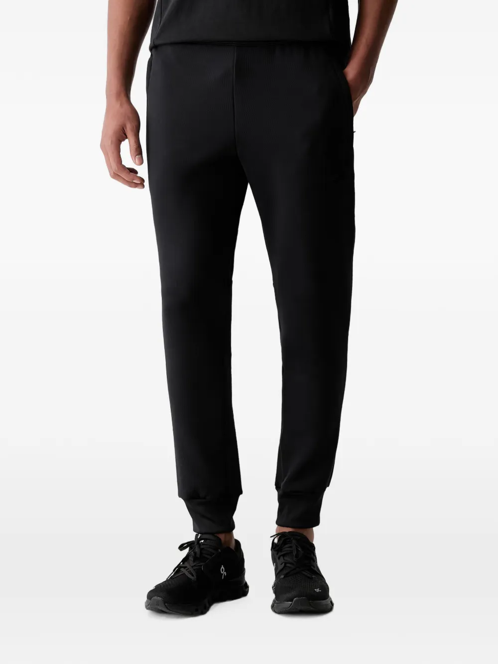 adidas Tiro 25 logo-embroidered track pants Zwart