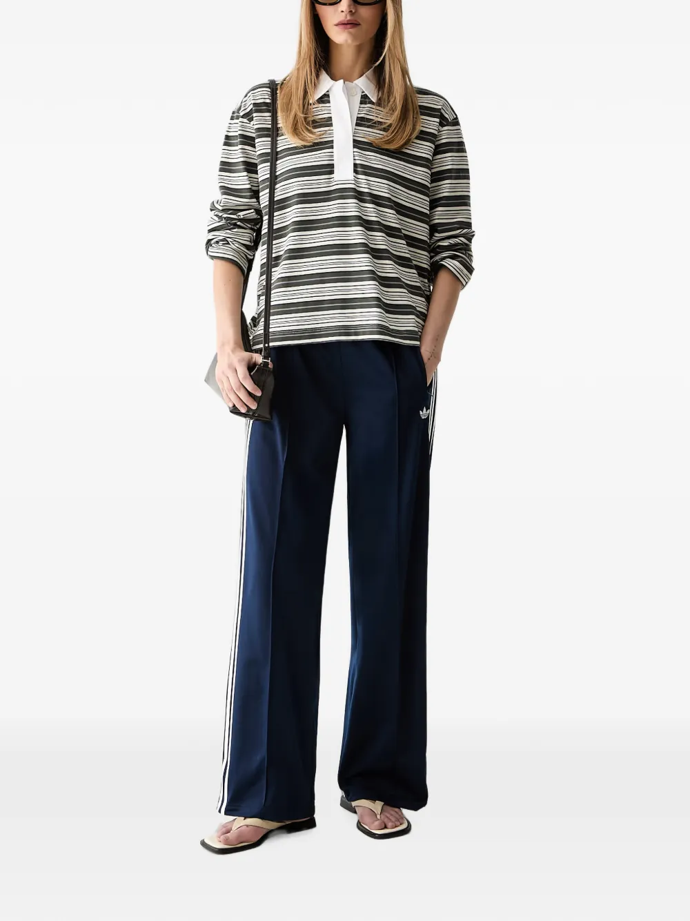 adidas Firebird track pants Blauw