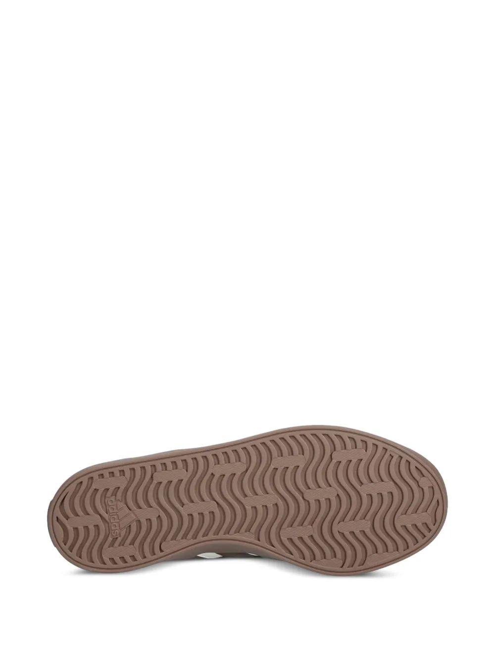adidas VL Court 3.0 three-stripe panelled sneakers Beige