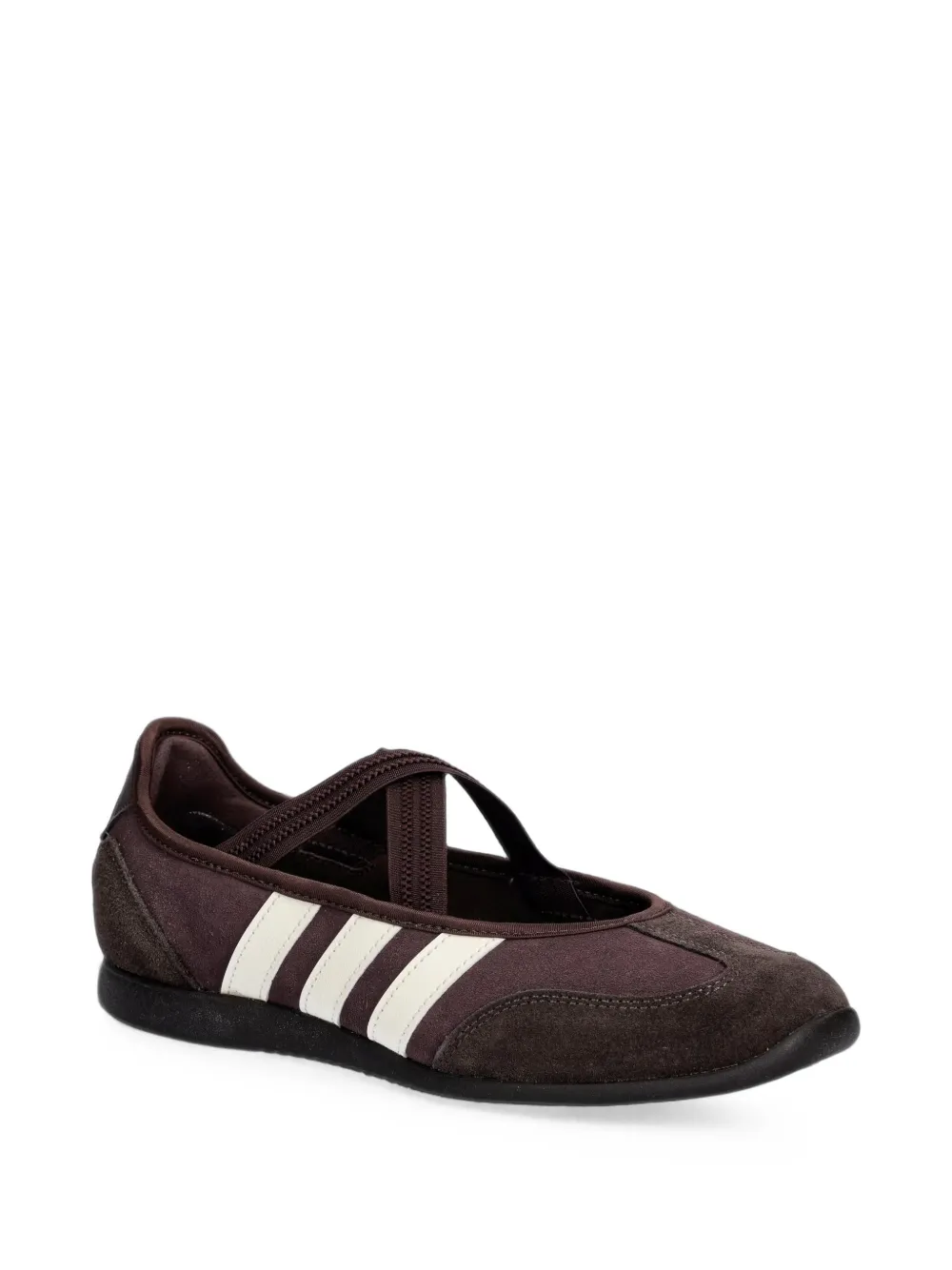 adidas Barreda Mary-Jane cross-strap ballet flats Bruin