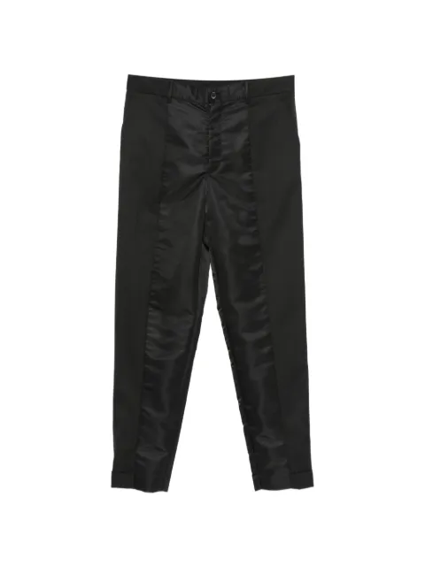 Undercover satin-panel tailored trousers