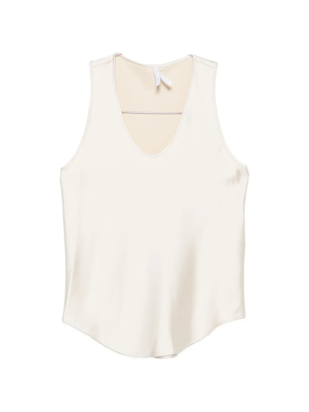 IMPERIAL satin-finish racerback top - Toni neutri
