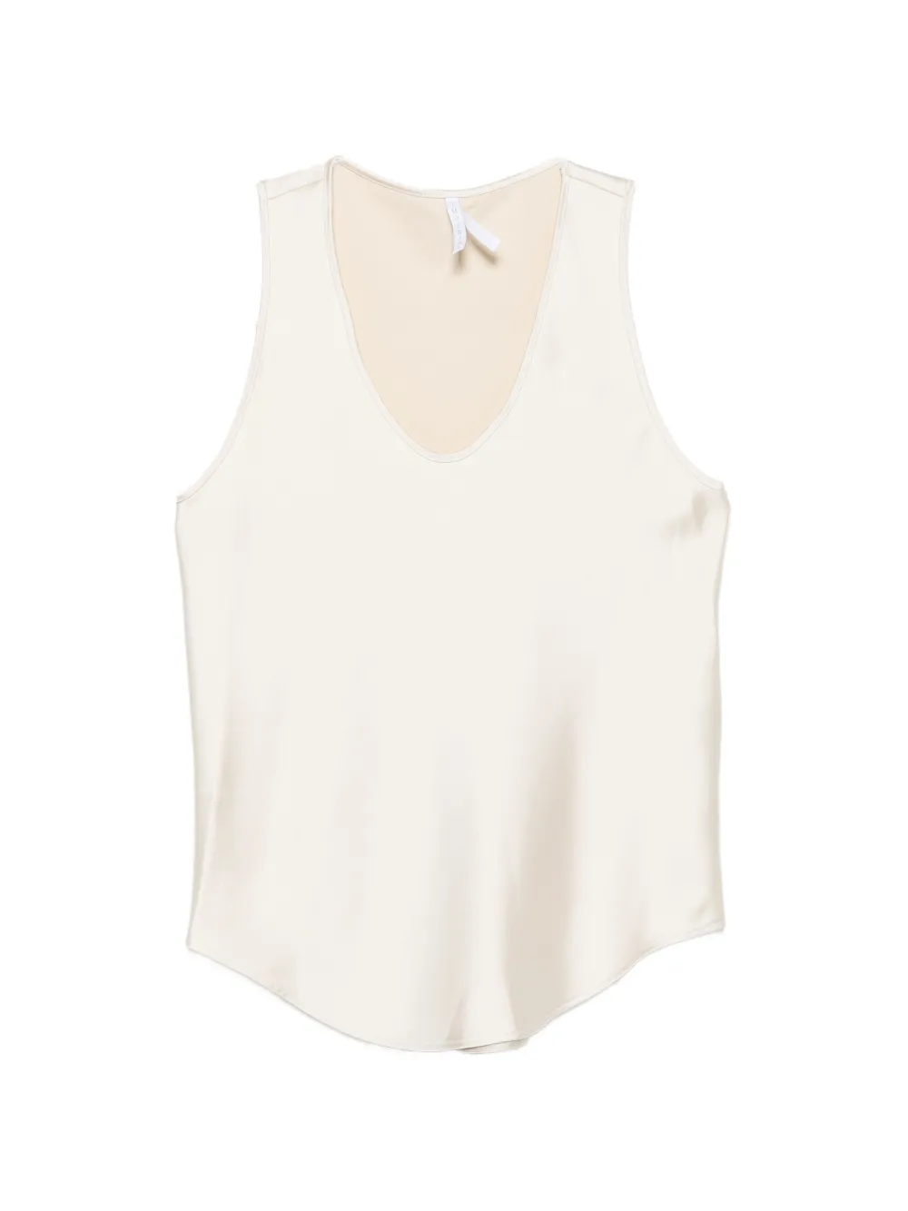 IMPERIAL satin-finish racerback top