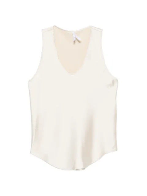 IMPERIAL satin-finish racerback top