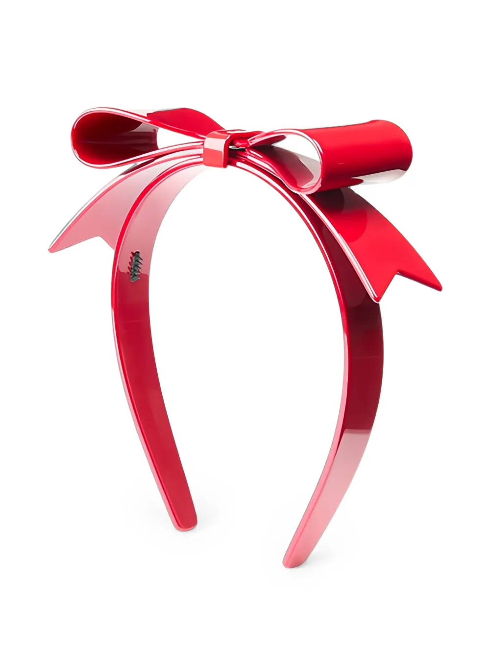 Maison Michel Sierra bow-detail headband - Rot