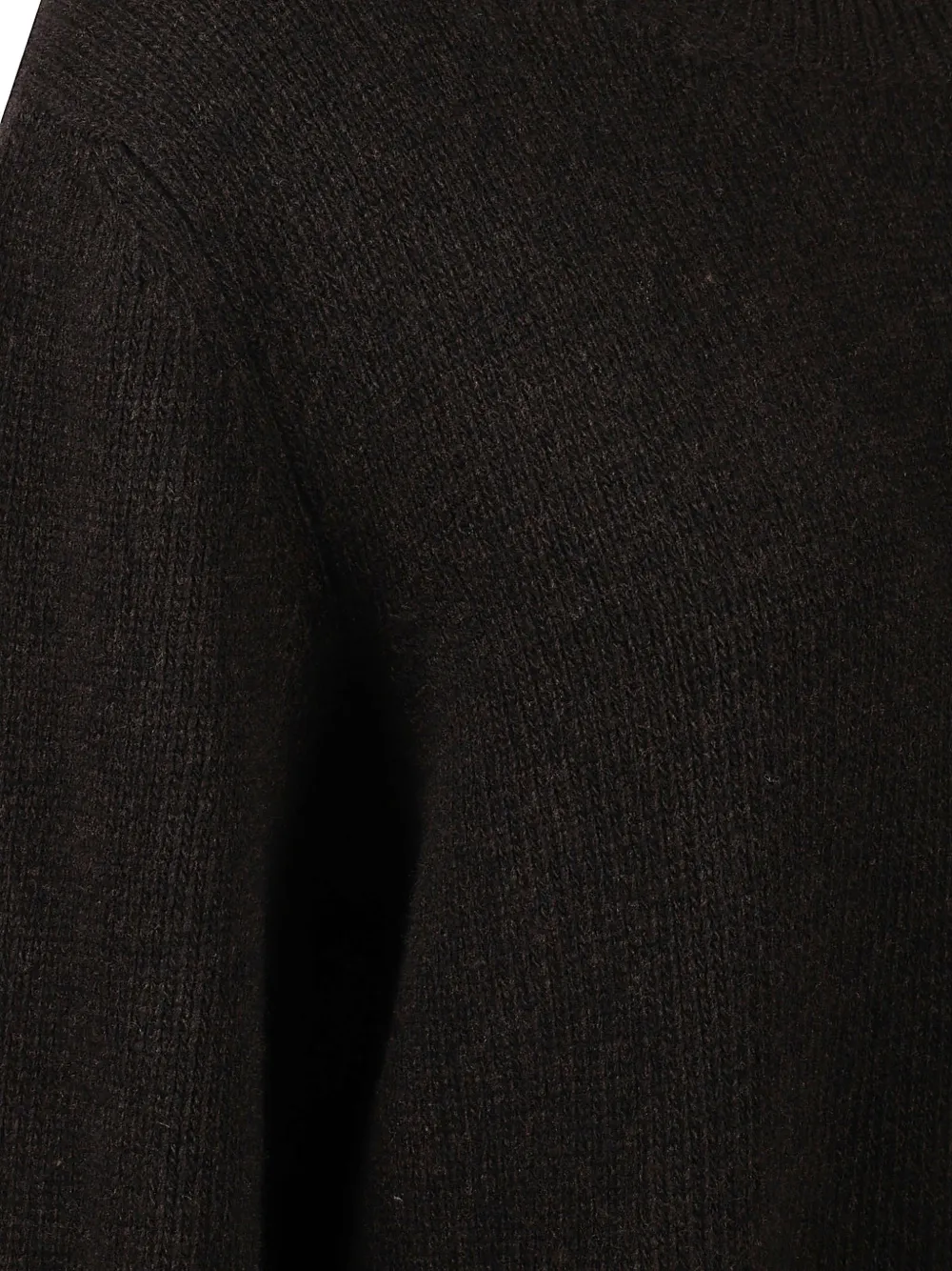 Prada Wollen en kasjmier trui met ronde hals Bruin