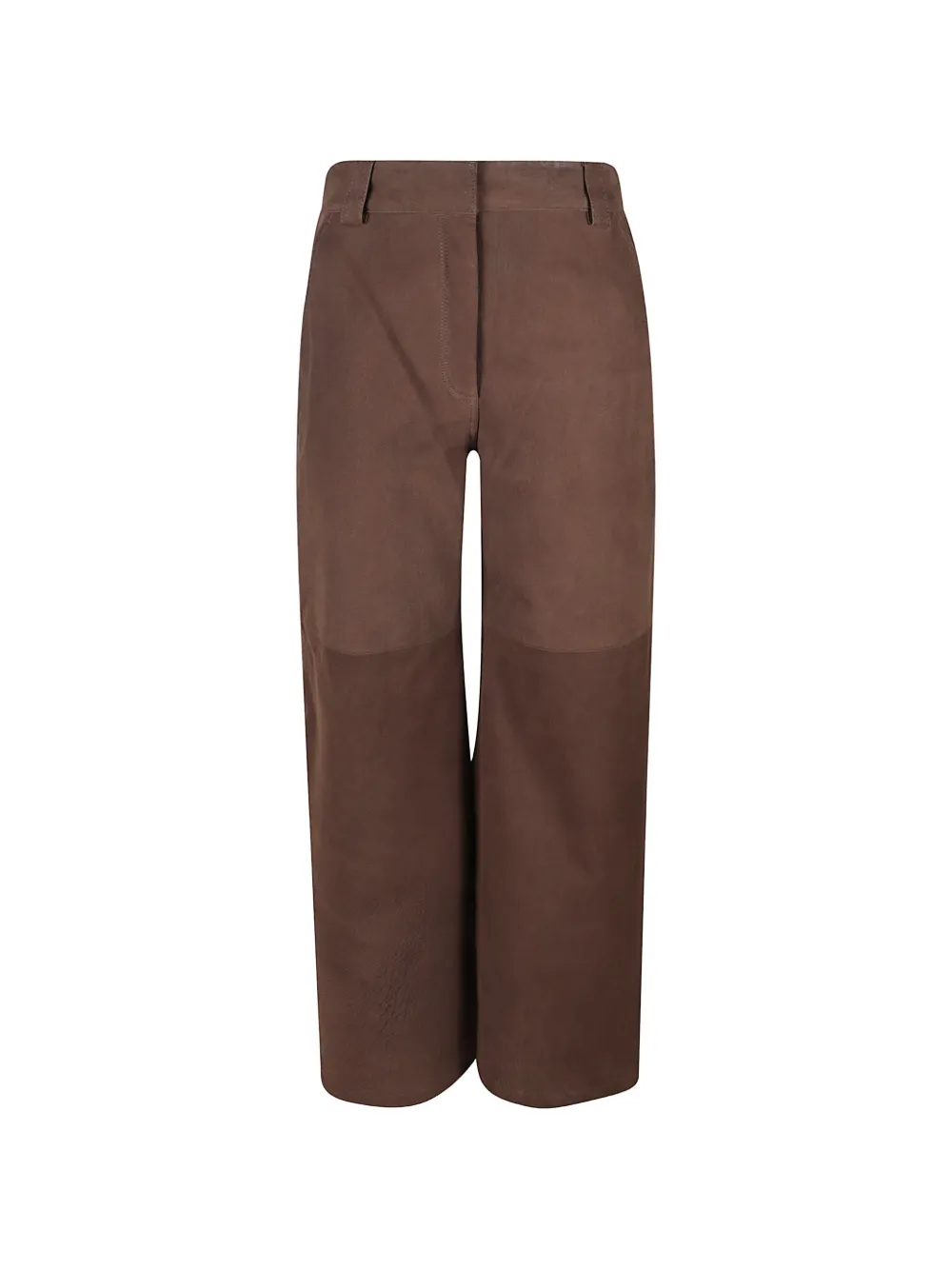 IRO panelled leather trousers