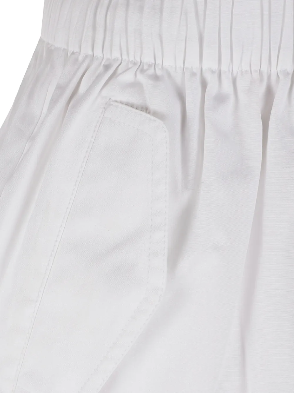 WARDROBE.NYC elasticated-waistband shorts Wit