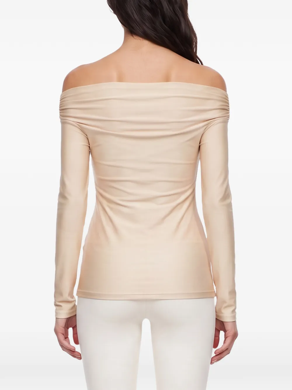 THE ANDAMANE Off-shoulder top Beige