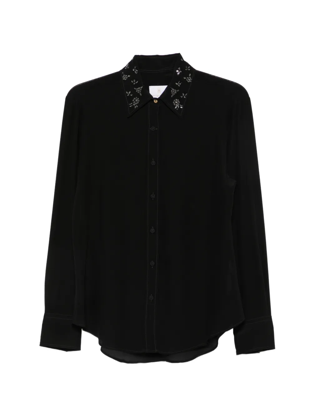 TRAME AUREE Frida crystal-embellished shirt