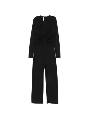 FENDI long-sleeve Jumpsuit | Black | FARFETCH