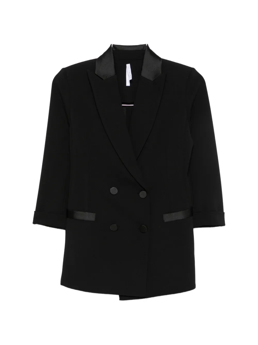 IMPERIAL double-breasted peak-lapel jacket - Schwarz