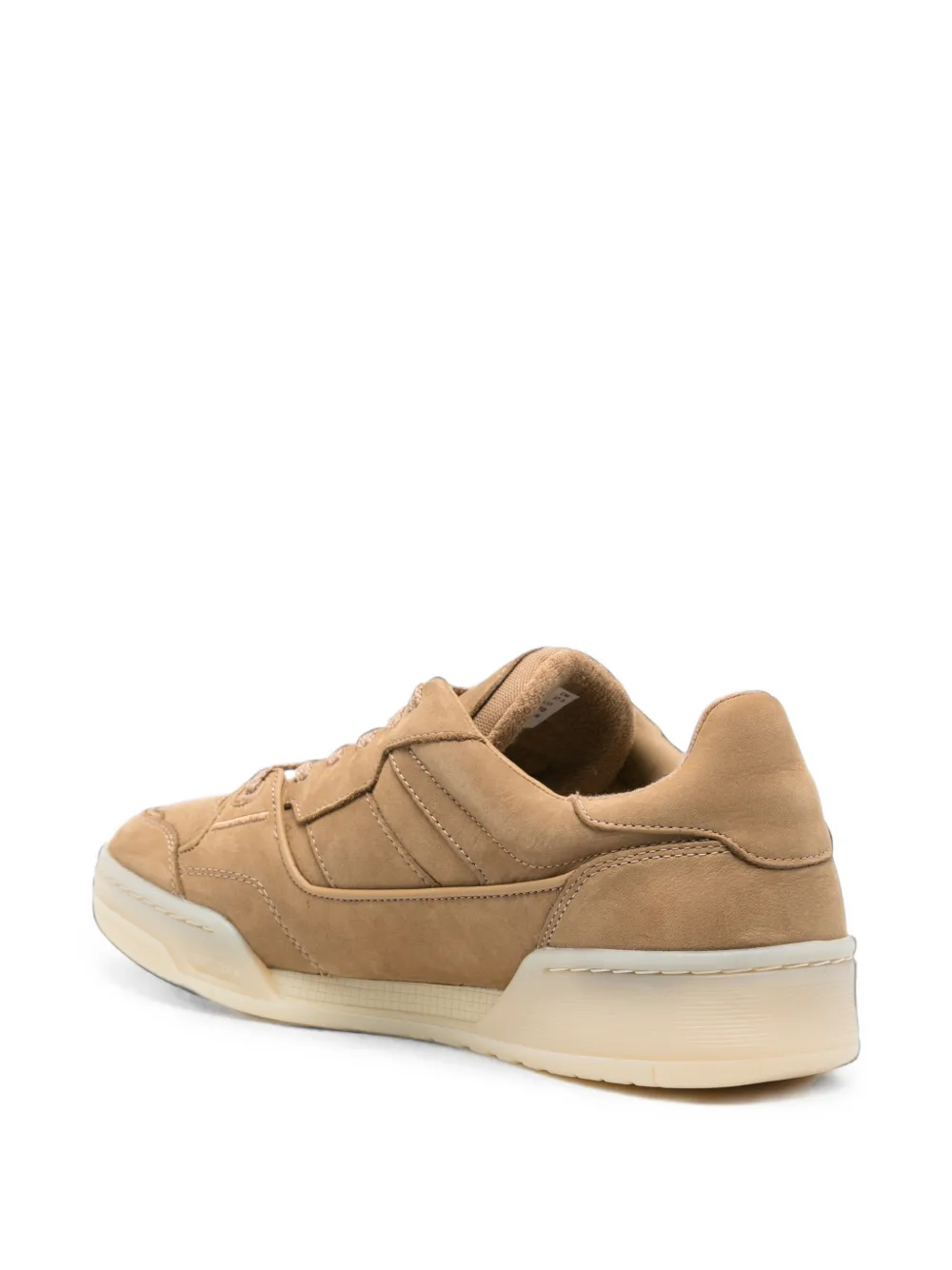Axel Arigato Clay logo-print leather sneakers Beige