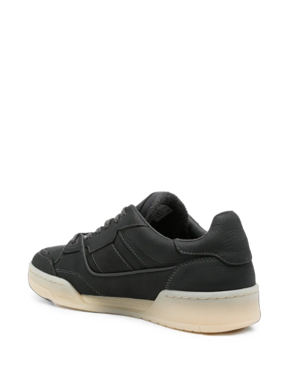 Axel Arigato Clay logo-print leather sneakers Zwart