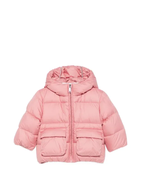 Il Gufo quilted hooded jacket