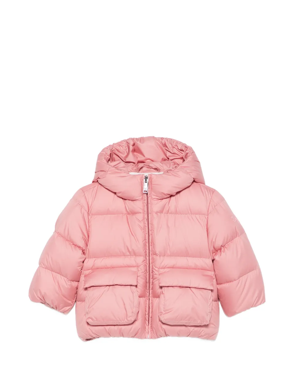 Il Gufo quilted hooded jacket - Rosa