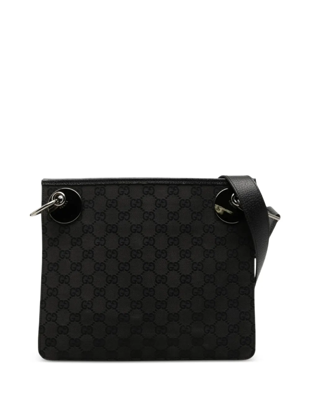 Gucci Pre-Owned 2000-2015 GG Canvas Eclipse crossbody bag - Nero