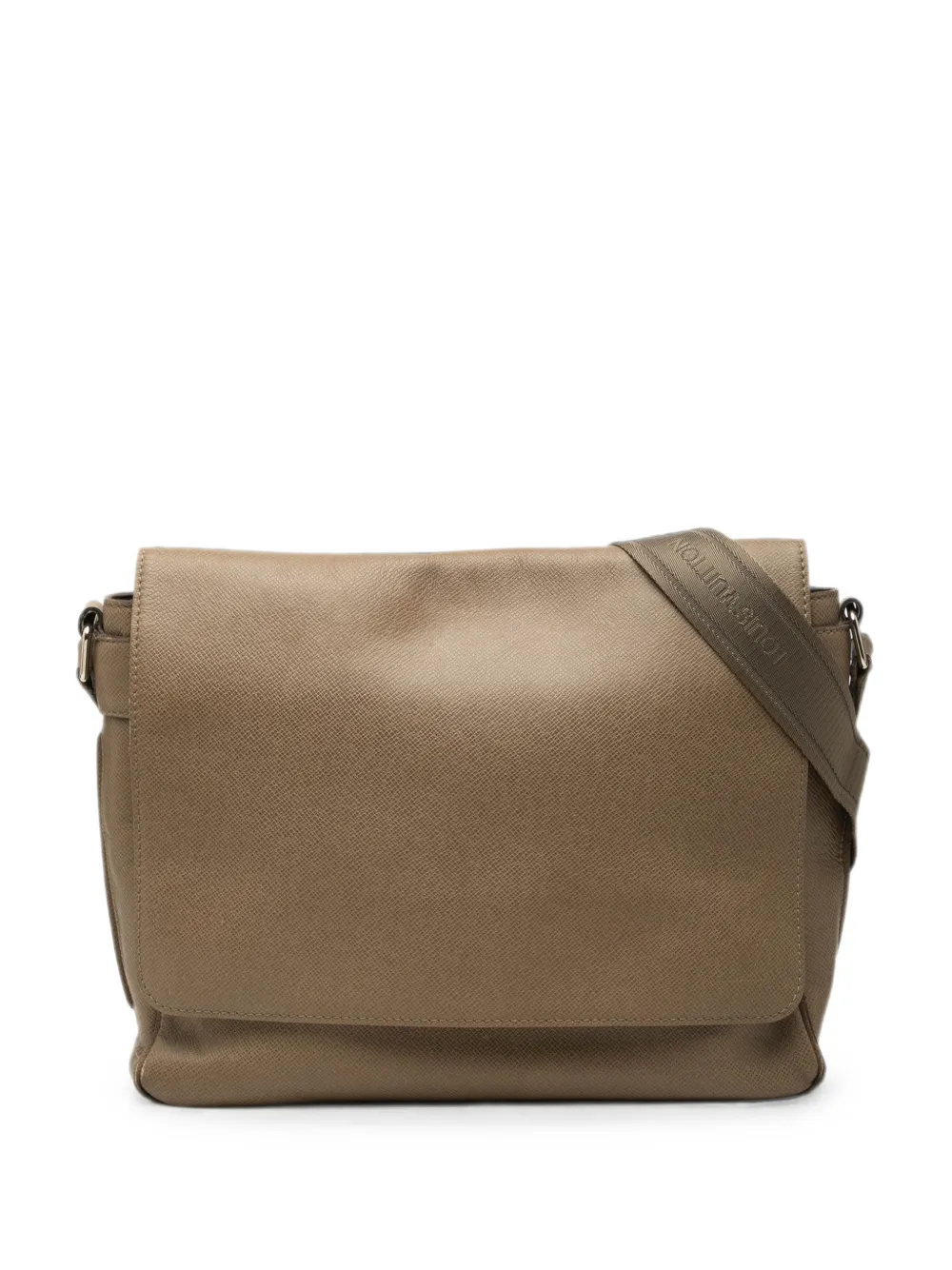 Louis Vuitton Pre-Owned 2013 Taiga Roman MM crossbody bag - Marrone