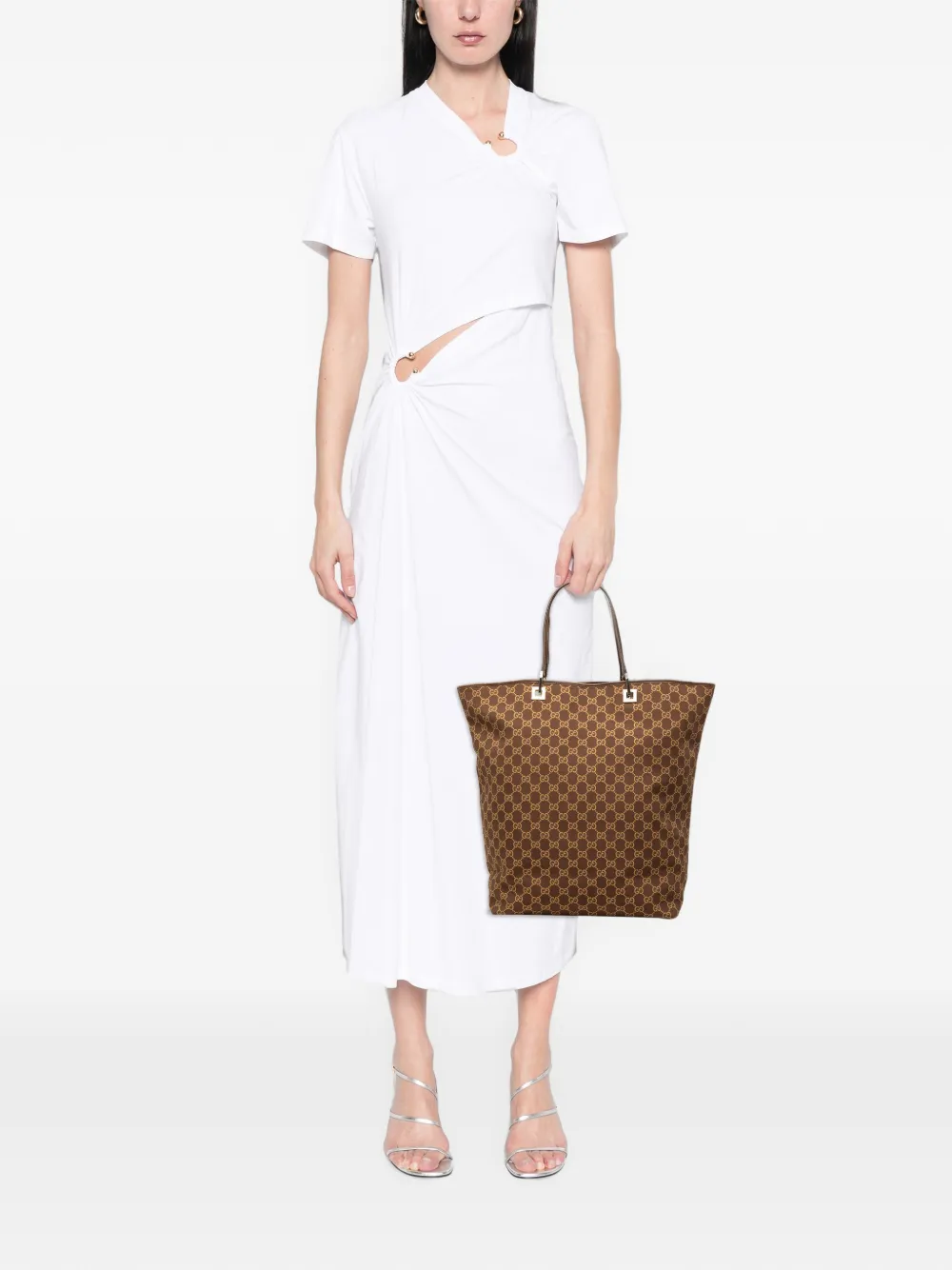Gucci Pre-Owned 2000-2015 GG Canvas tote bag Bruin