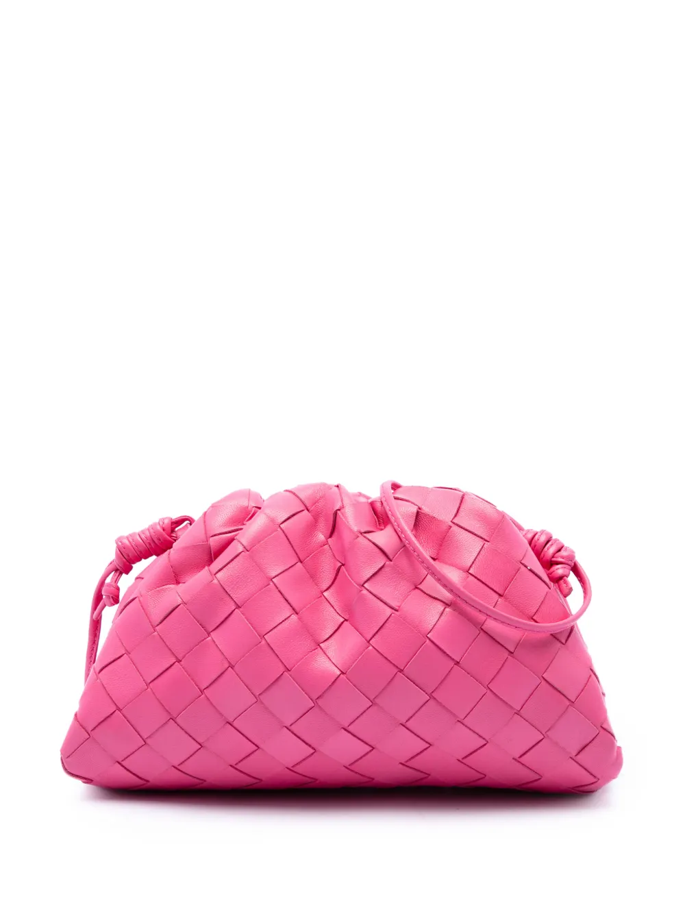 Bottega Veneta Pre-Owned 2012-2026 Nappa Intrecciato The Mini Pouch crossbody bag - Rosa