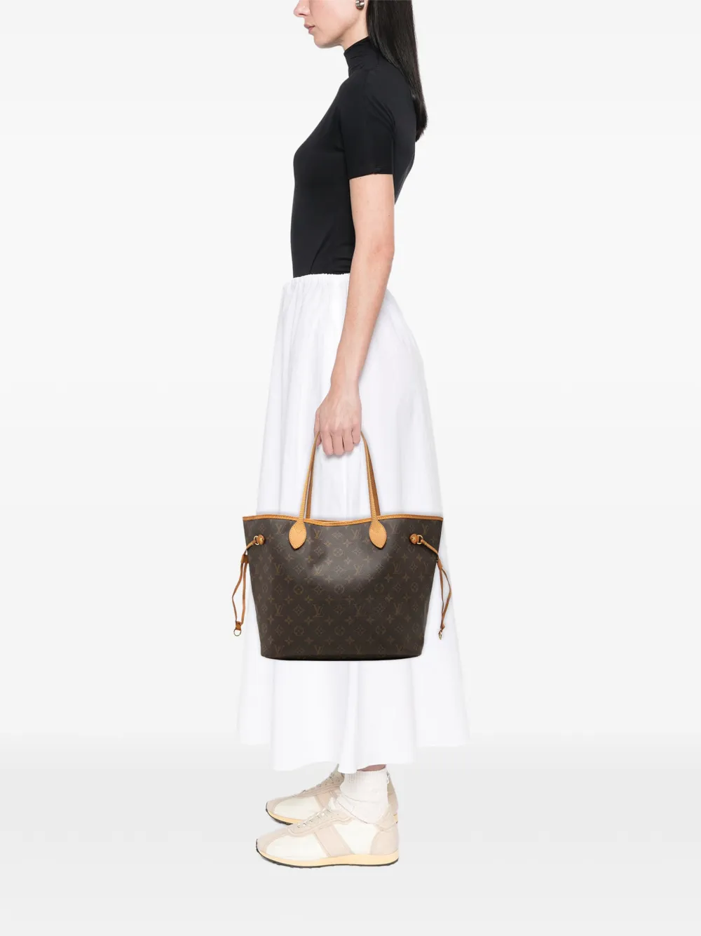 Louis Vuitton Pre-Owned 2008 Monogram Neverfull MM tote bag - Brown