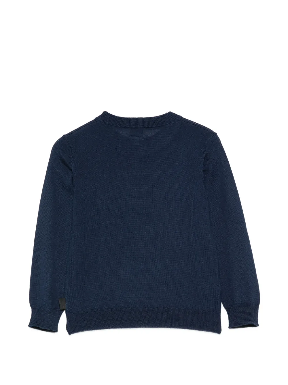 Aspesi Kids crew-neck sweater Blauw