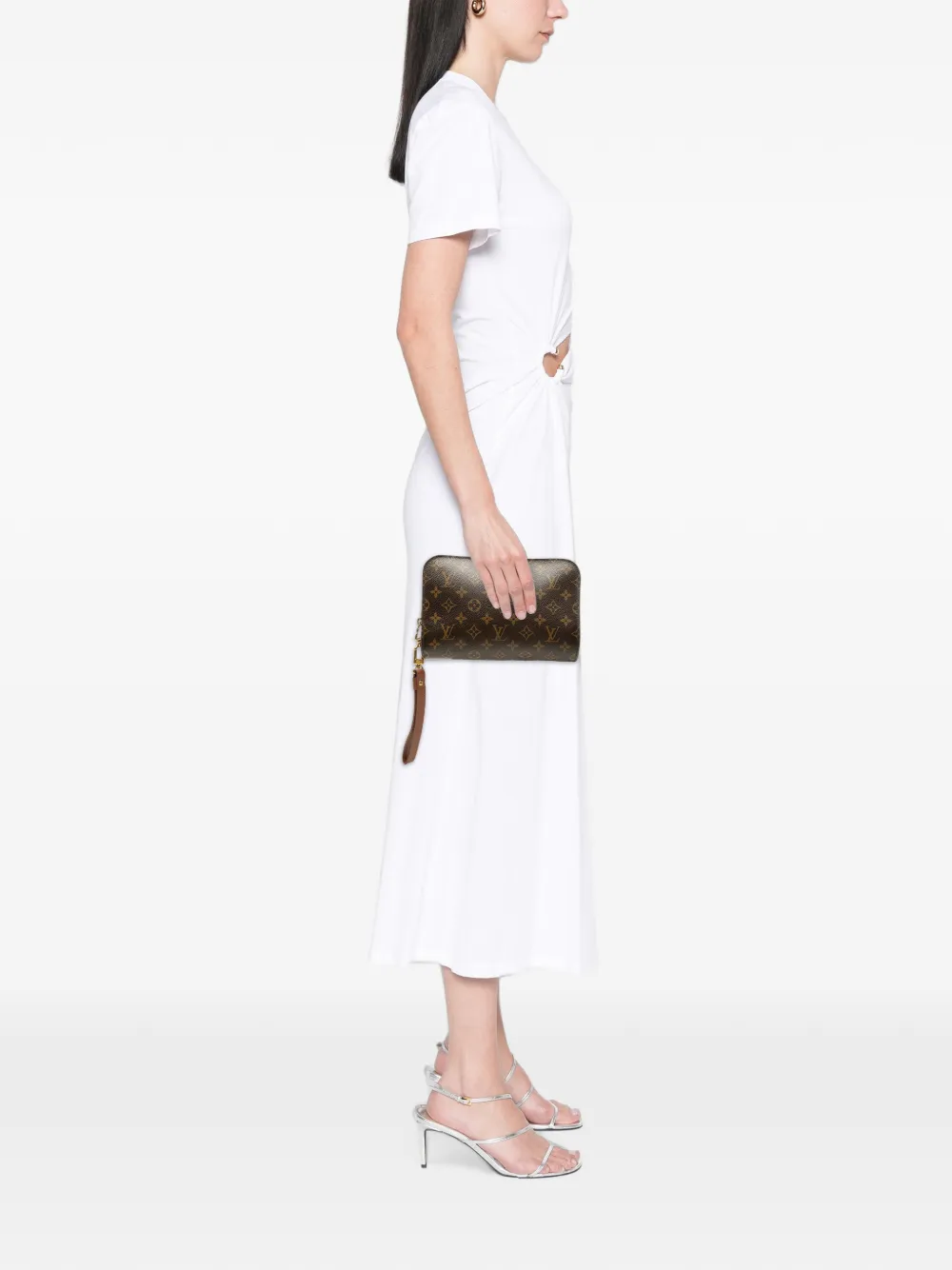 Louis Vuitton Pre-Owned 2014 Monogram Orsay clutch bag - Marrone
