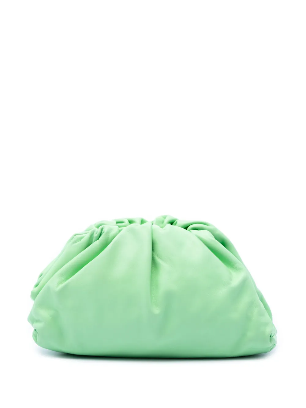 Bottega Veneta Pre-Owned 2012-2026 Teen Lambskin Pouch clutch bag - Verde