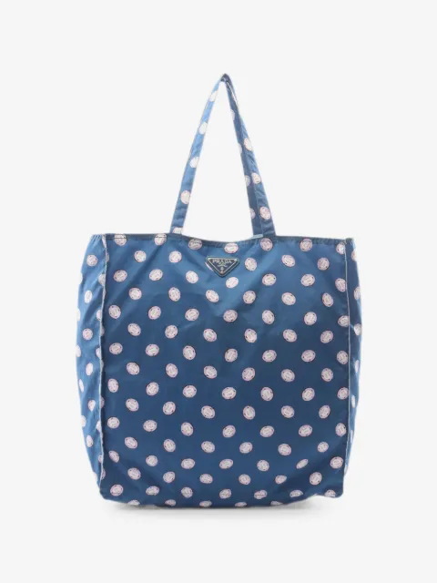 Prada Pre-Owned 2013-2026 Stampato Tessuto tote bag
