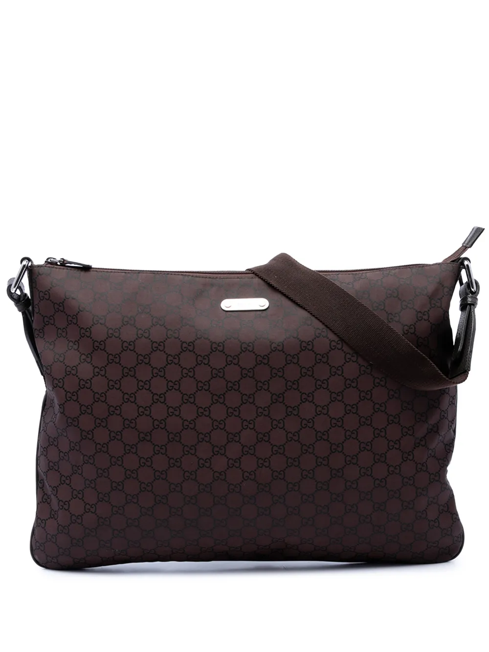 Gucci Pre-Owned 2016-2026 GG Nylon crossbody bag - Braun