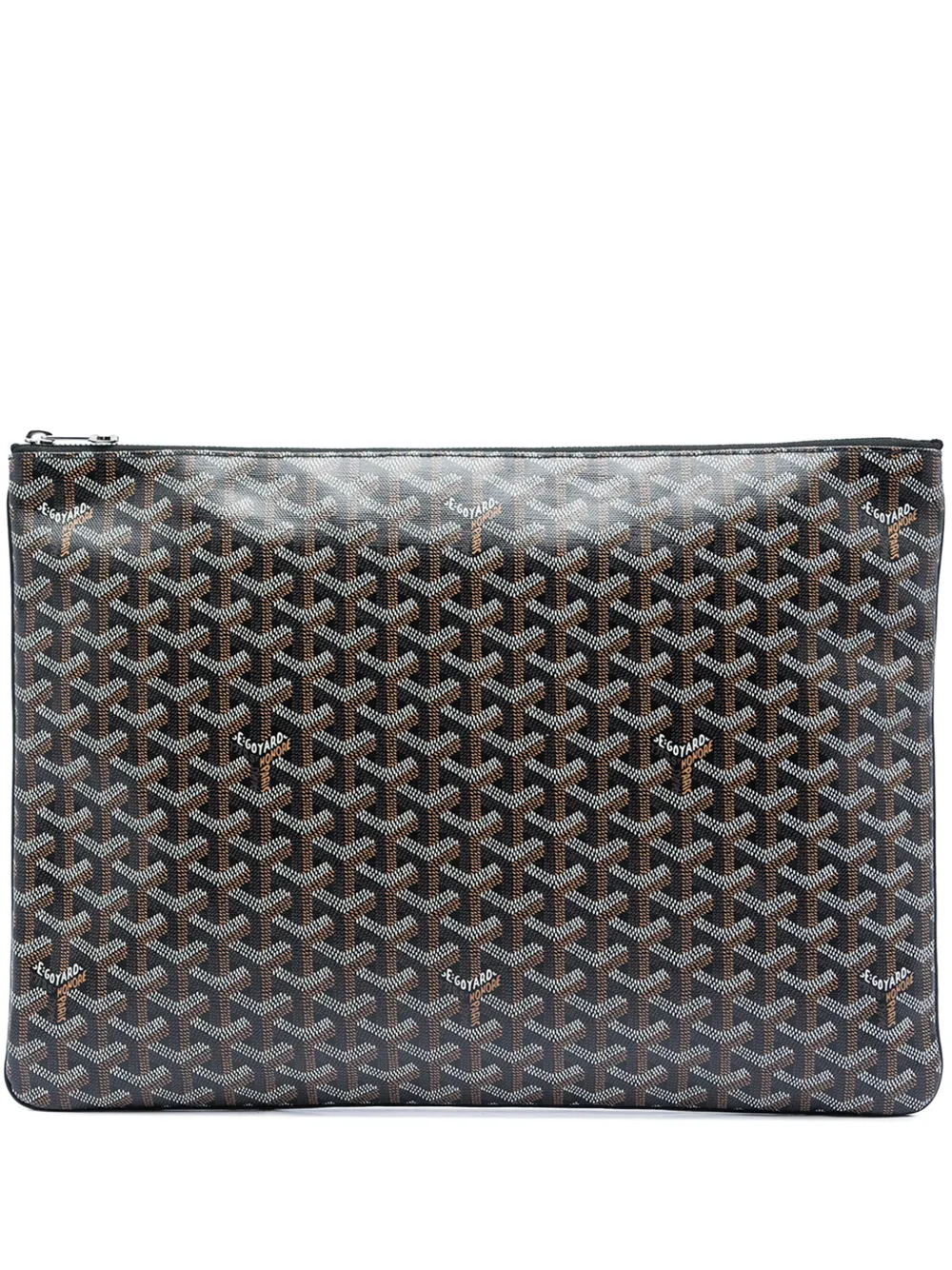 Goyard Pre-Owned 2018 Goyardine Senat GM clutch bag - Schwarz