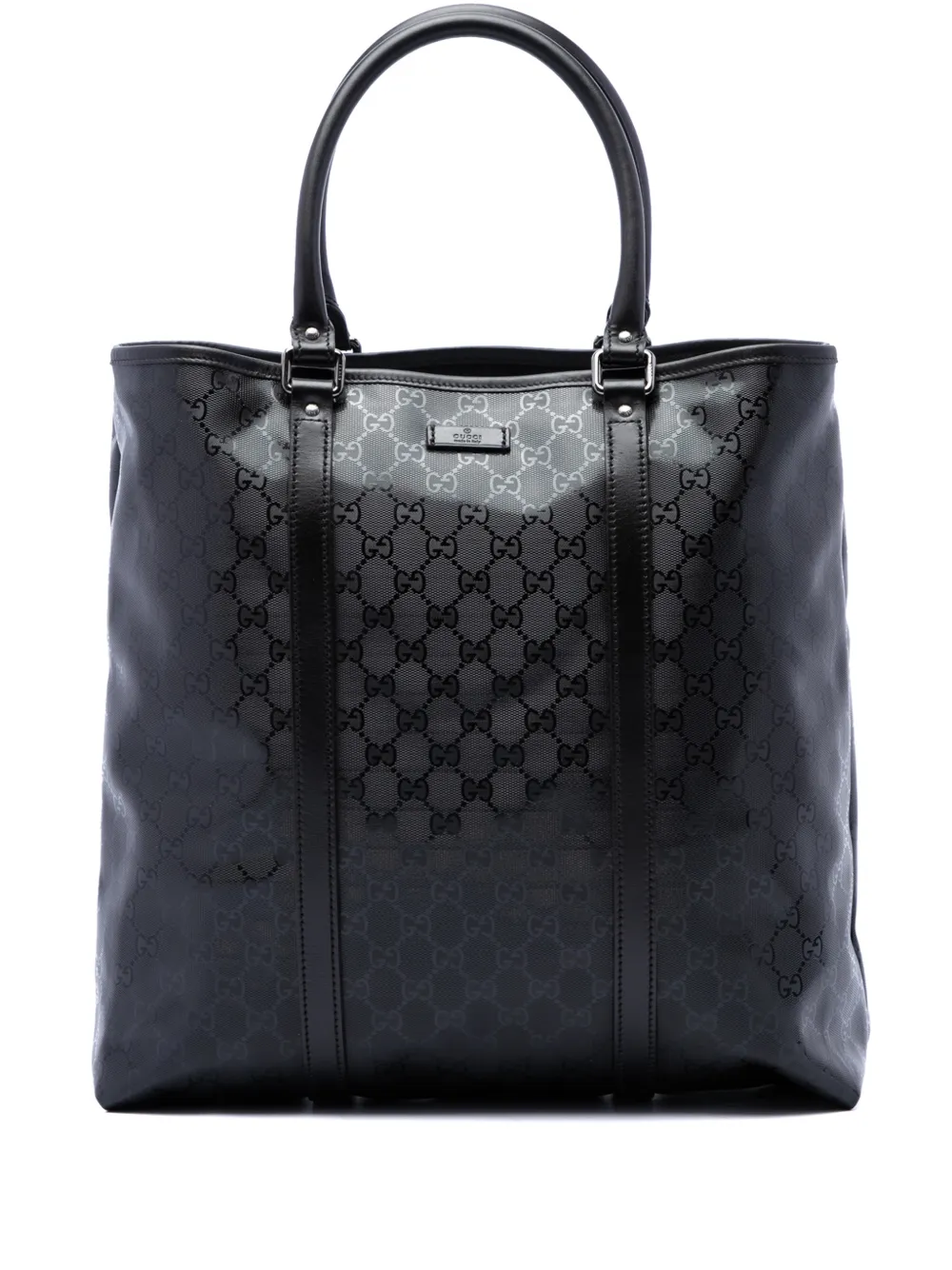Gucci Pre-Owned 2016-2026 GG Imprime Joy Vertical tote bag - Nero