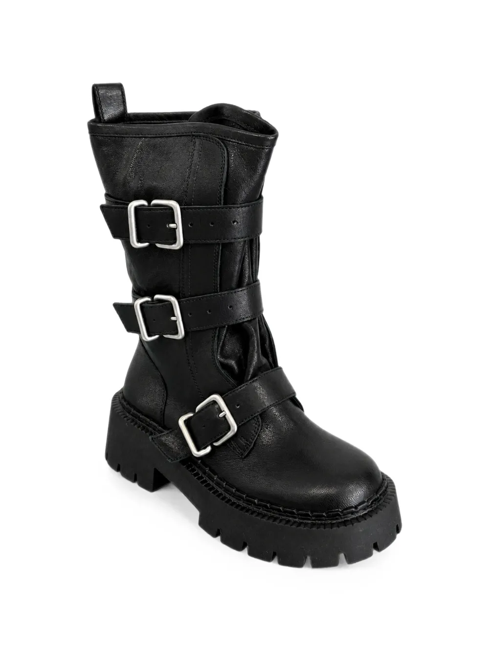 Vic Matie Biker boots met gespbandje Zwart