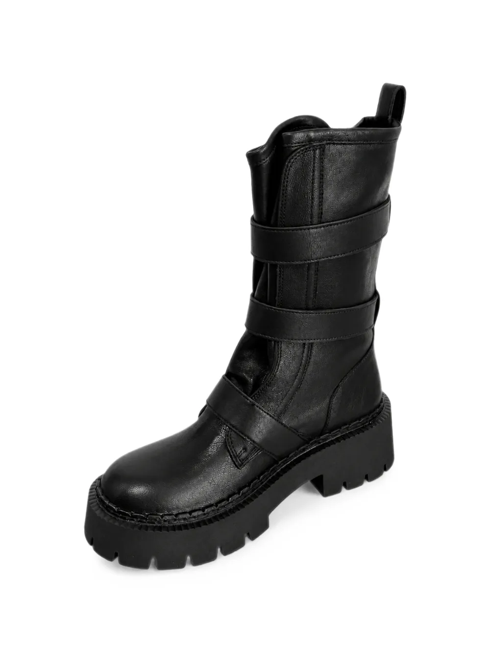 Vic Matie Biker boots met gespbandje Zwart