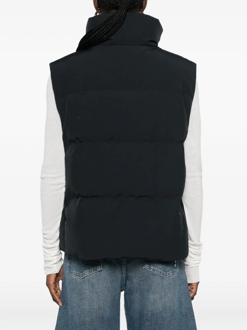 Canada Goose Grandview gewatteerde top Zwart