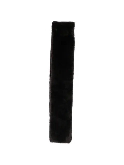 Agnona shearling scarf