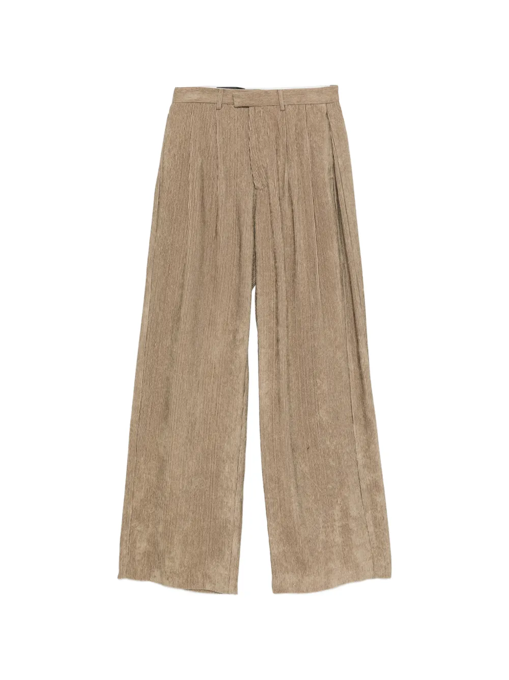 R13 wide-leg corduroy trousers