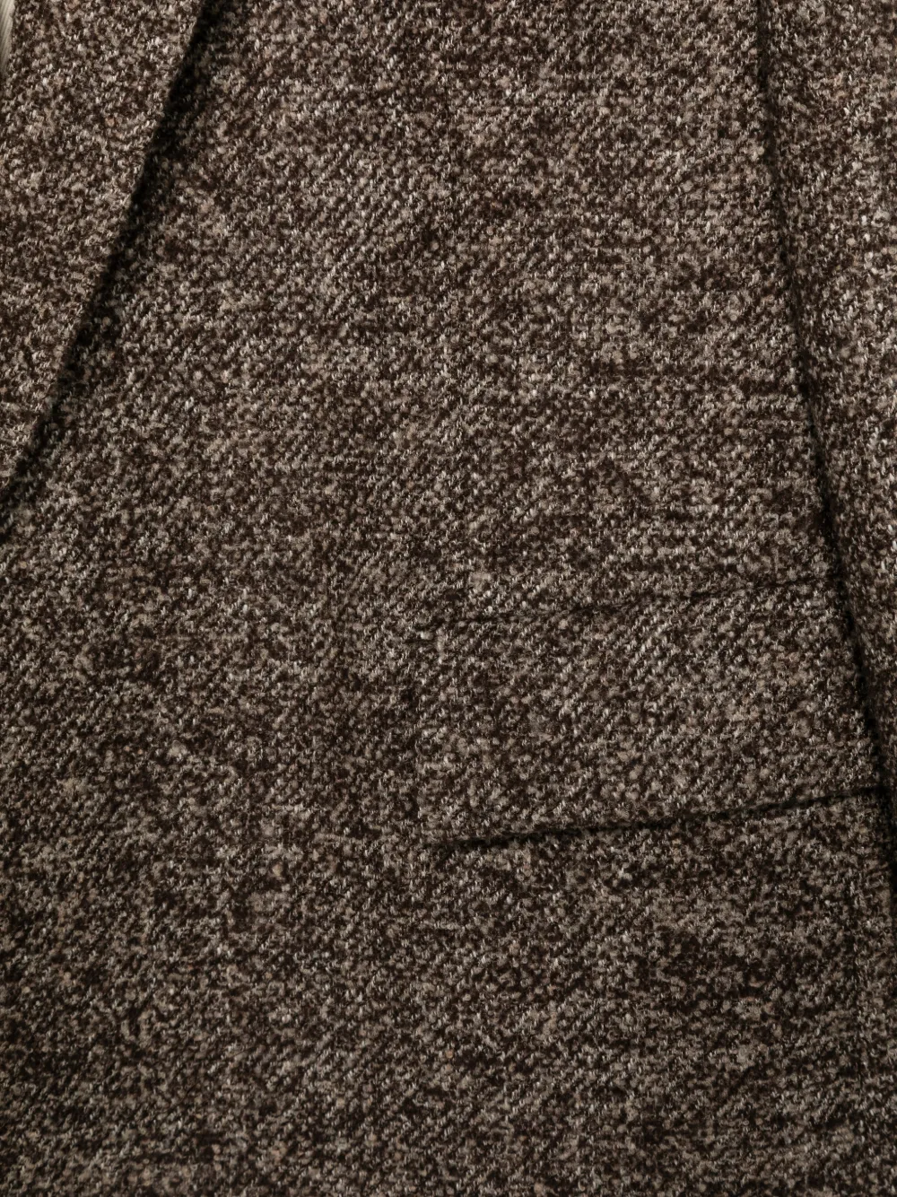 Agnona Blazer met gekerfde revers Bruin
