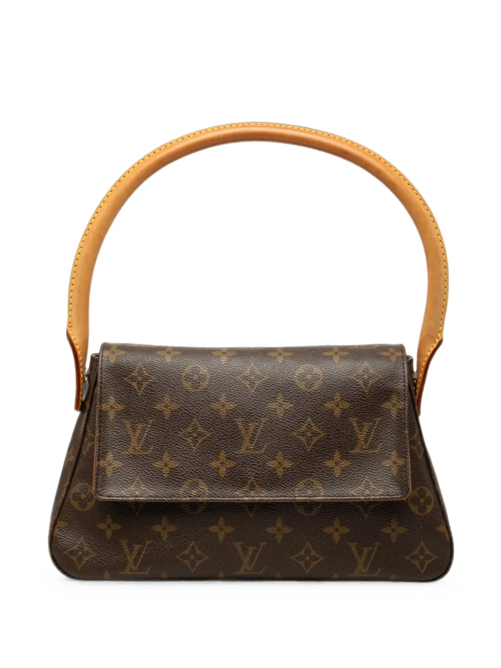 Louis Vuitton Pre-Owned 2001 Monogram Mini Looping Schultertasche - Braun