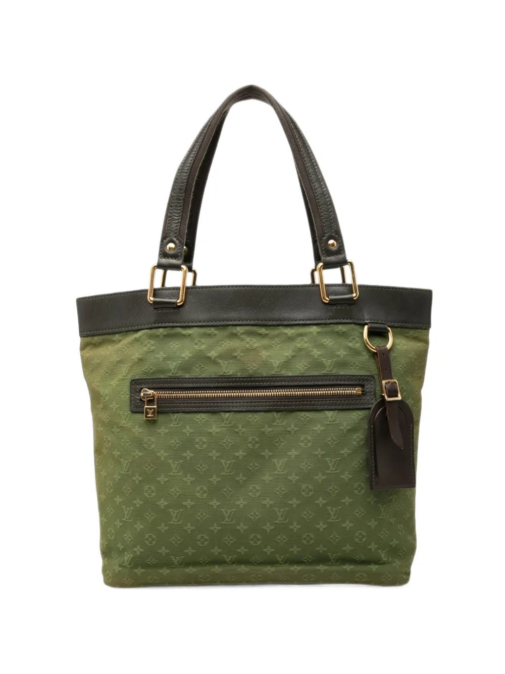 Louis Vuitton Pre-Owned 2003 Monogram Mini Lin Lucille GM handbag - Green