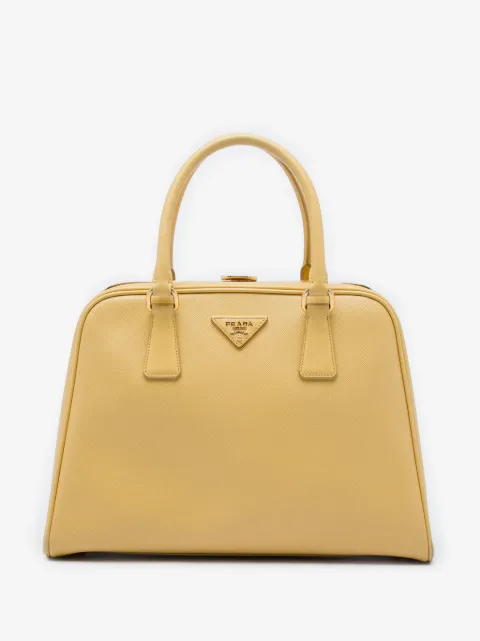 Prada Pre-Owned 2013-2026 Saffiano Lux Pyramid Frame handbag