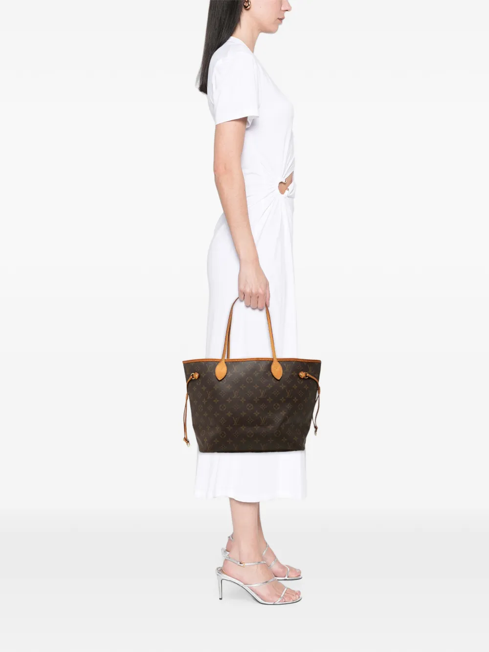 Louis Vuitton Pre-Owned 2010 Monogram Neverfull MM tote bag - Braun