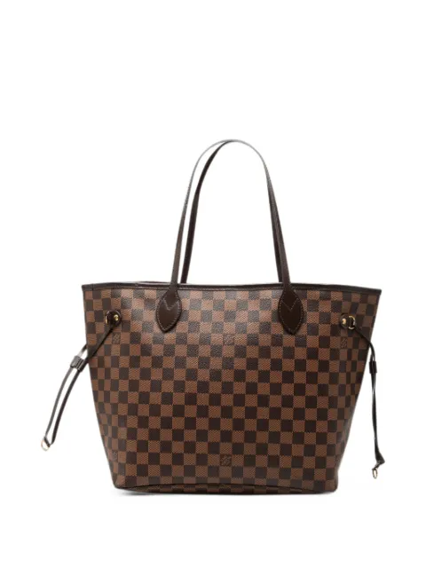 Louis Vuitton Pre-Owned 2000-2026 Damier Ebene Neverfull MM tote bag