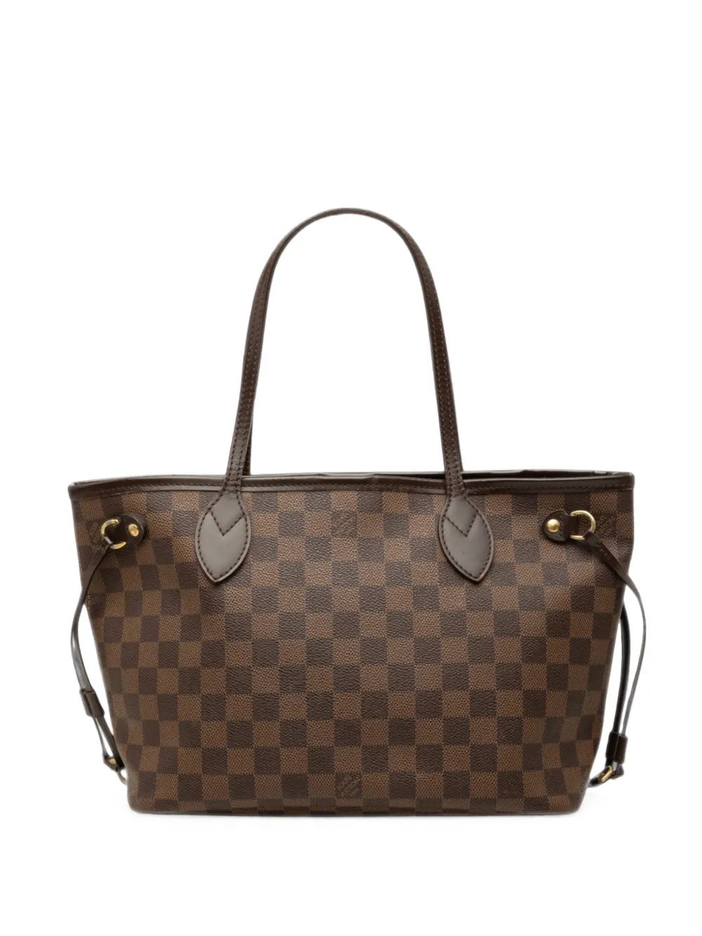 Louis Vuitton Pre-Owned Borsa tote Neverfull PM in tela Damier Ebène 2010 - Marrone