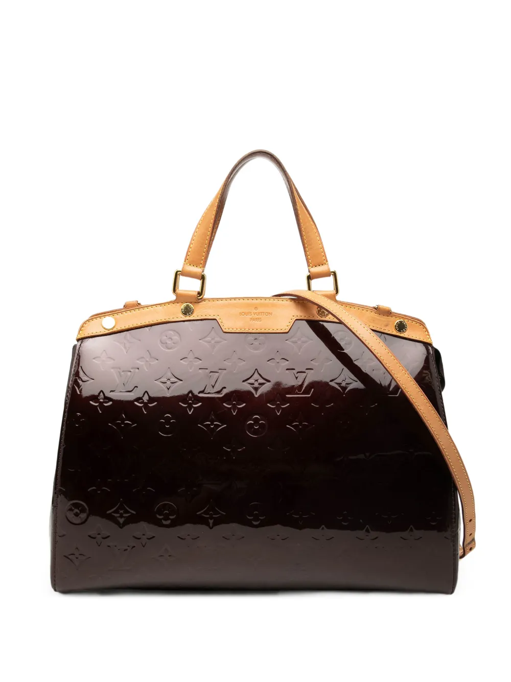 Louis Vuitton Pre-Owned 2011 Monogram Vernis Brea GM satchel - Purple