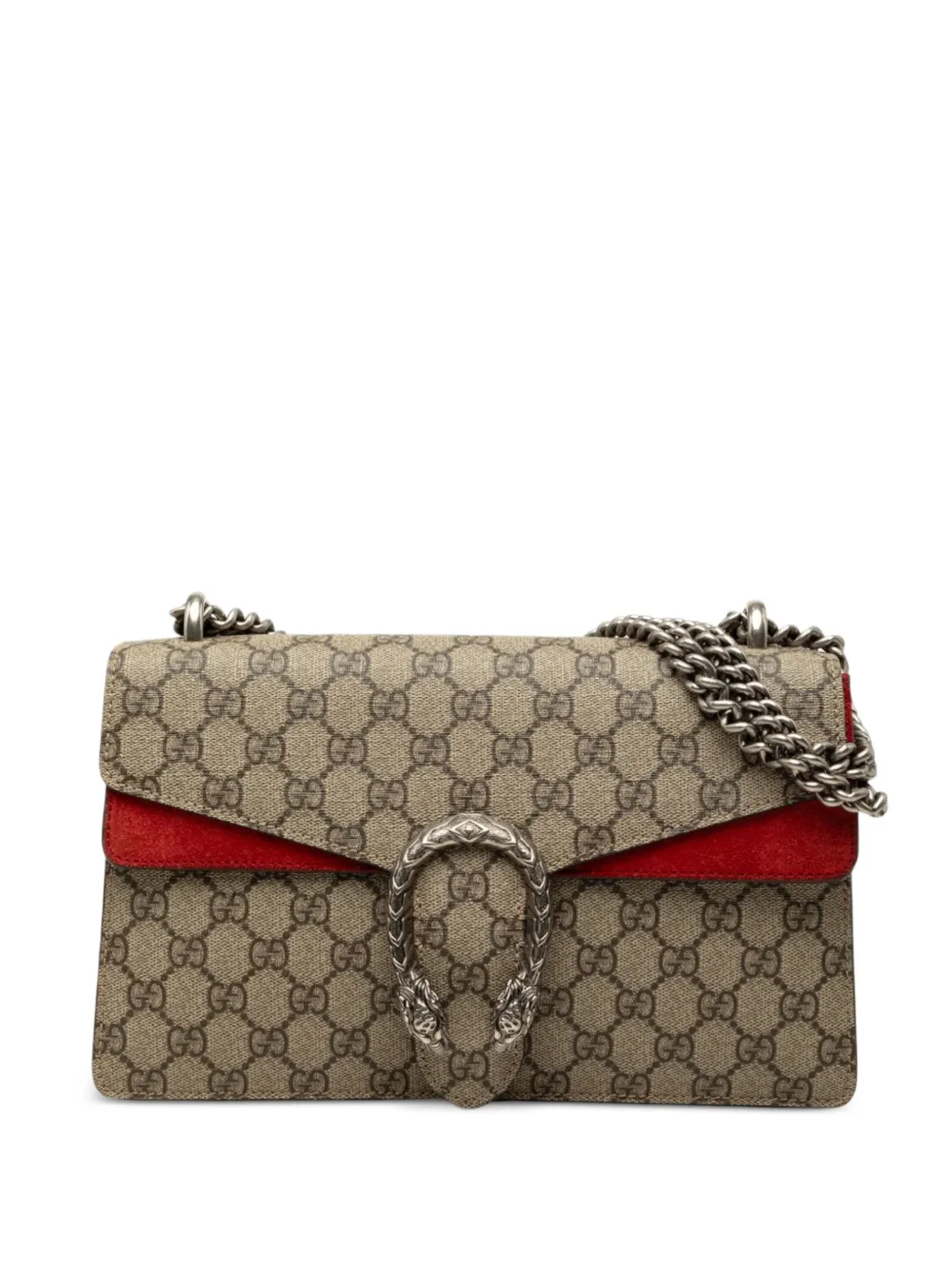 Gucci Pre-Owned 2016-2026 Medium GG Supreme Dionysus shoulder bag - Toni neutri