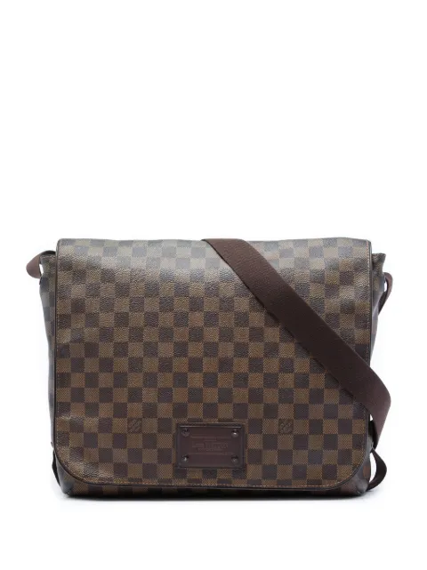 Louis Vuitton Pre-Owned 2008 다미에 에벤 브루클린 MM 크로스 백