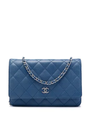 CHANEL Pre-Owned 2009 Classic フラップ ショルダーバッグ | ブルー