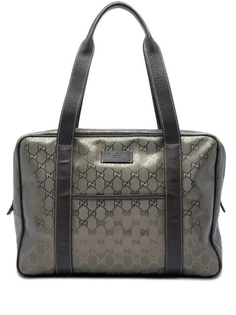 Gucci Pre-Owned 2016-2026 GG Imprime business bag